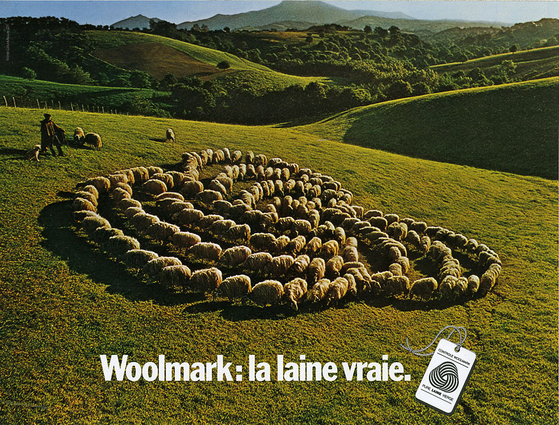 Publicité Woolmark de Daniel Aron